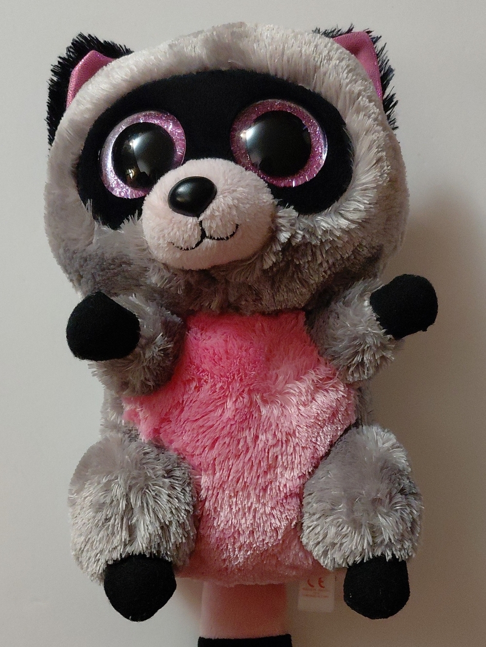 Ty Beanie Boo Rocco Raccoon 9" Plush
